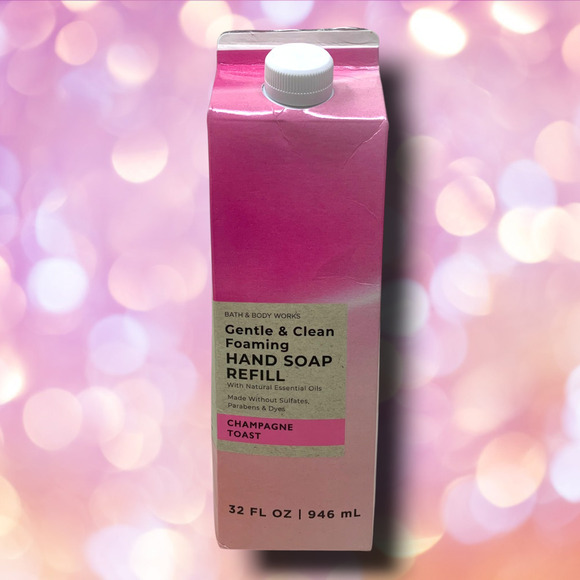 NEW Bath & Body Works Champagne Toast Refill Gentle Foaming Hand Soap 32 oz - Picture 1 of 5